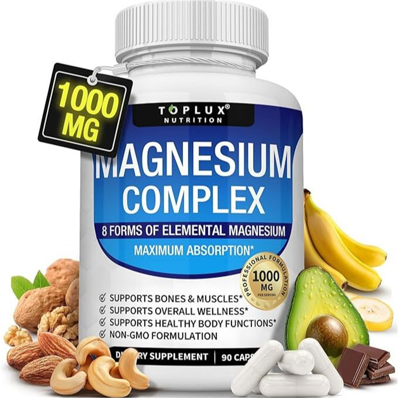 Magnesium Complex 1000 mg — Apoyo para Energía, Músculos y Bienestar