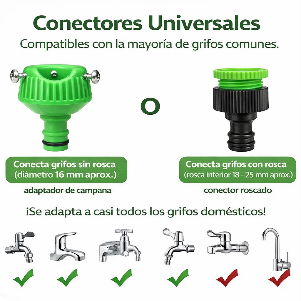 MANGUERA EXTENDIBLE 30 METROS